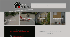 Desktop Screenshot of breton-sarl.com